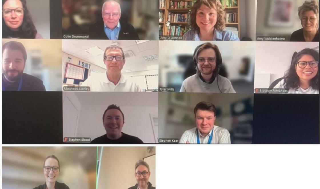 Speakers at the MHIN alcohol assertive outreach webinar February 2025