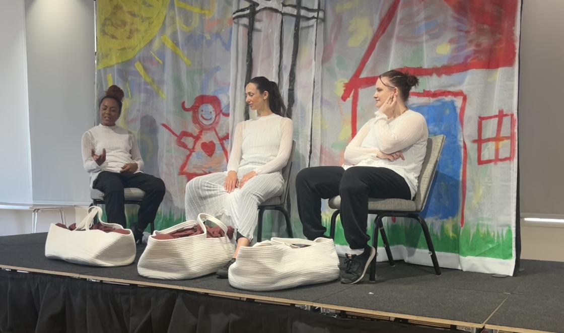 Clean Break Theatre company perform scenes from Lost Mothers