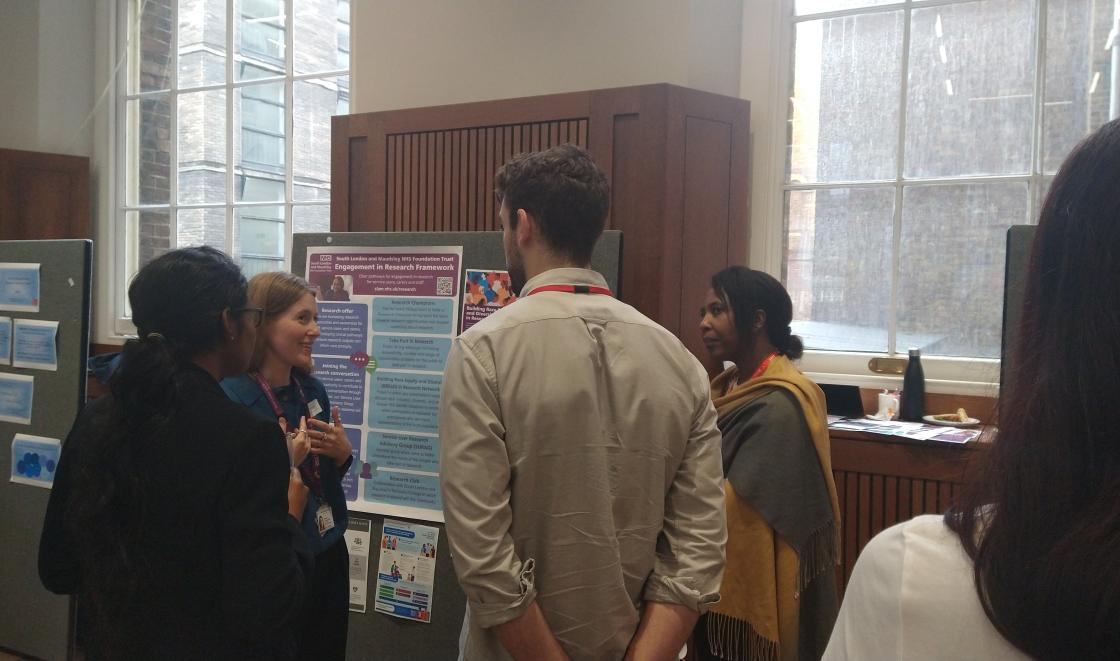 Knowledge Exchange event poster display