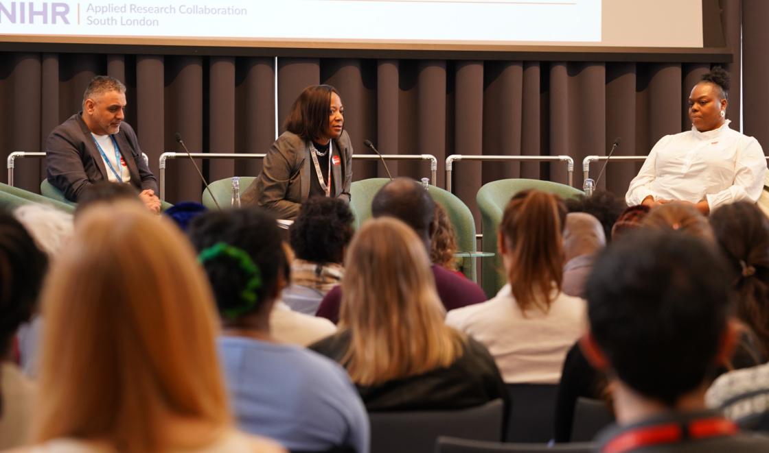 Knowledge Exchange Event panel discussing chronic pain