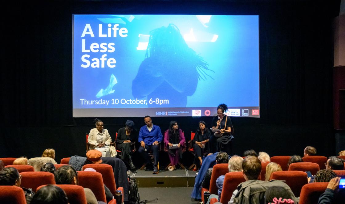 Panel discussion at screening of A Life Less Safe