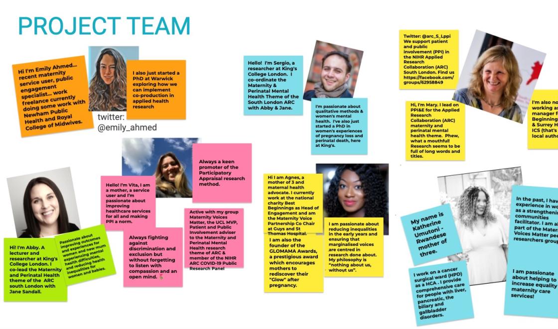 Maternity project team