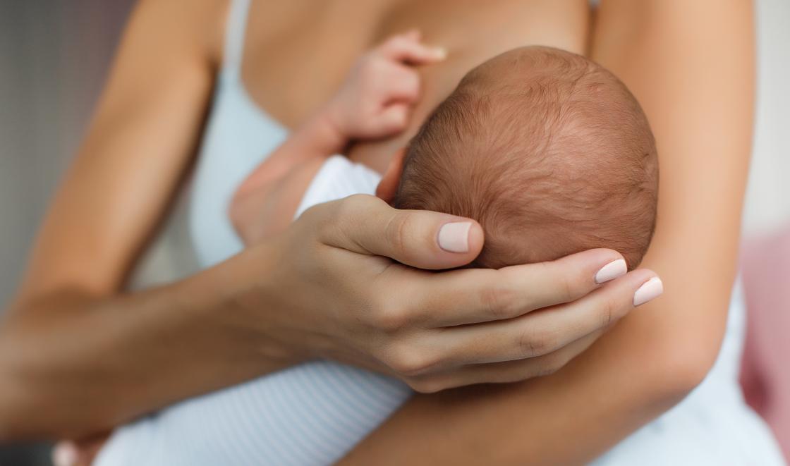 Breastfeeding baby