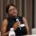 Brooklyn Masters speaking on a panel at the conference