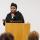 Abigail  Mensah speaking at the conference